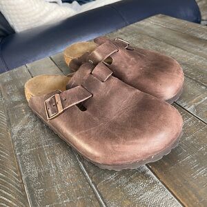 LIKE NEW Birkenstock Boston size 37 - Habana leather